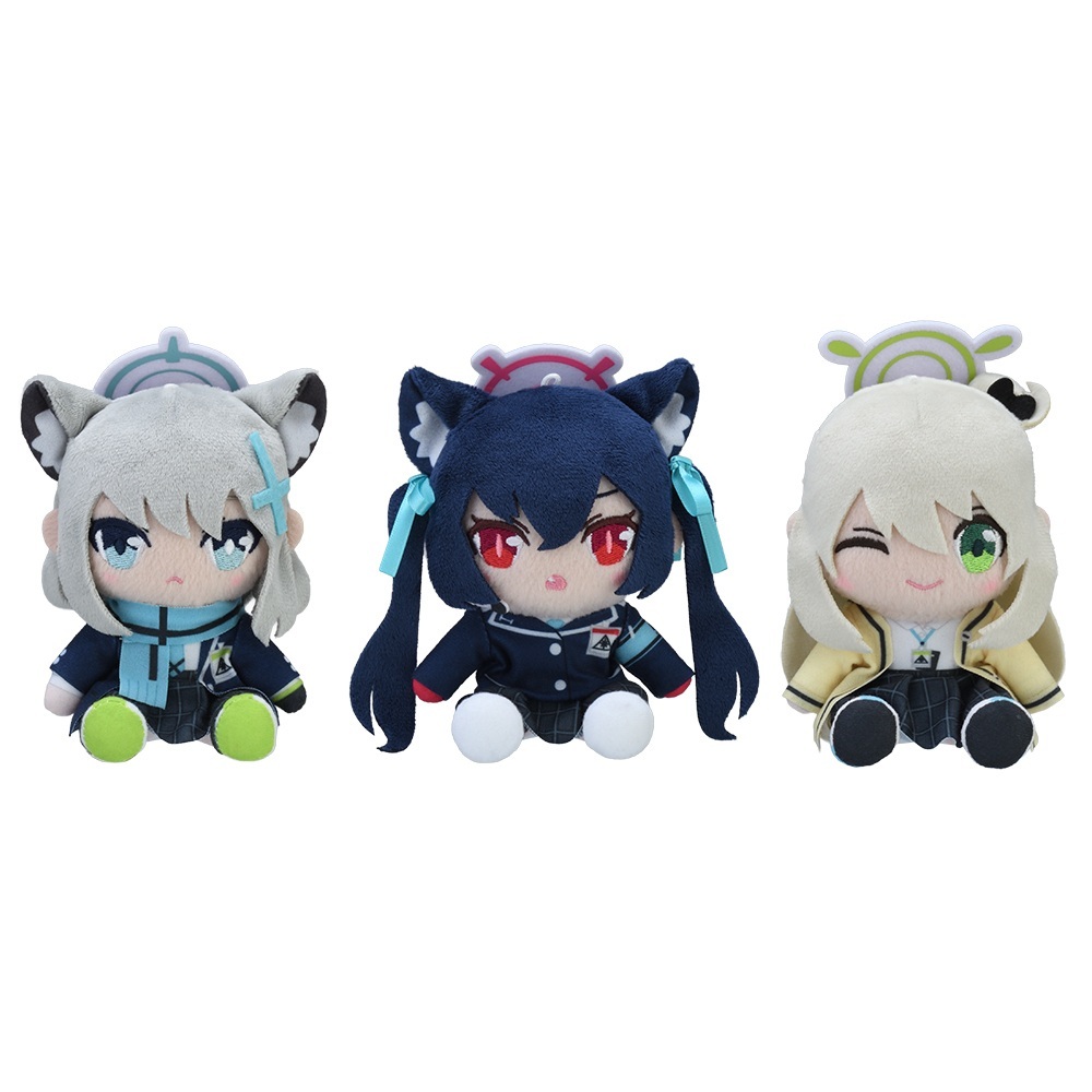 ブルーアーカイブ Blue Archive ミニぬいぐるみ vol.1 全3種セット シロコ セリカ ノノミ