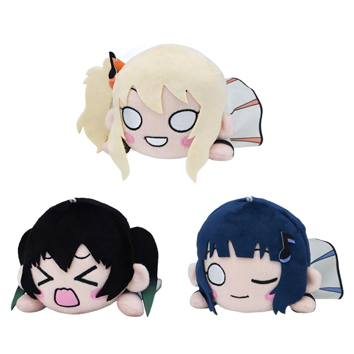 ラブライブ！ 虹ヶ咲学園スクールアイドル同好会 寝そべりぬいぐるみ Future Parade Vol.1 全3種セット 高咲侑（ヒトリダケナンテエラベナイヨー！） 朝香果林 宮下愛