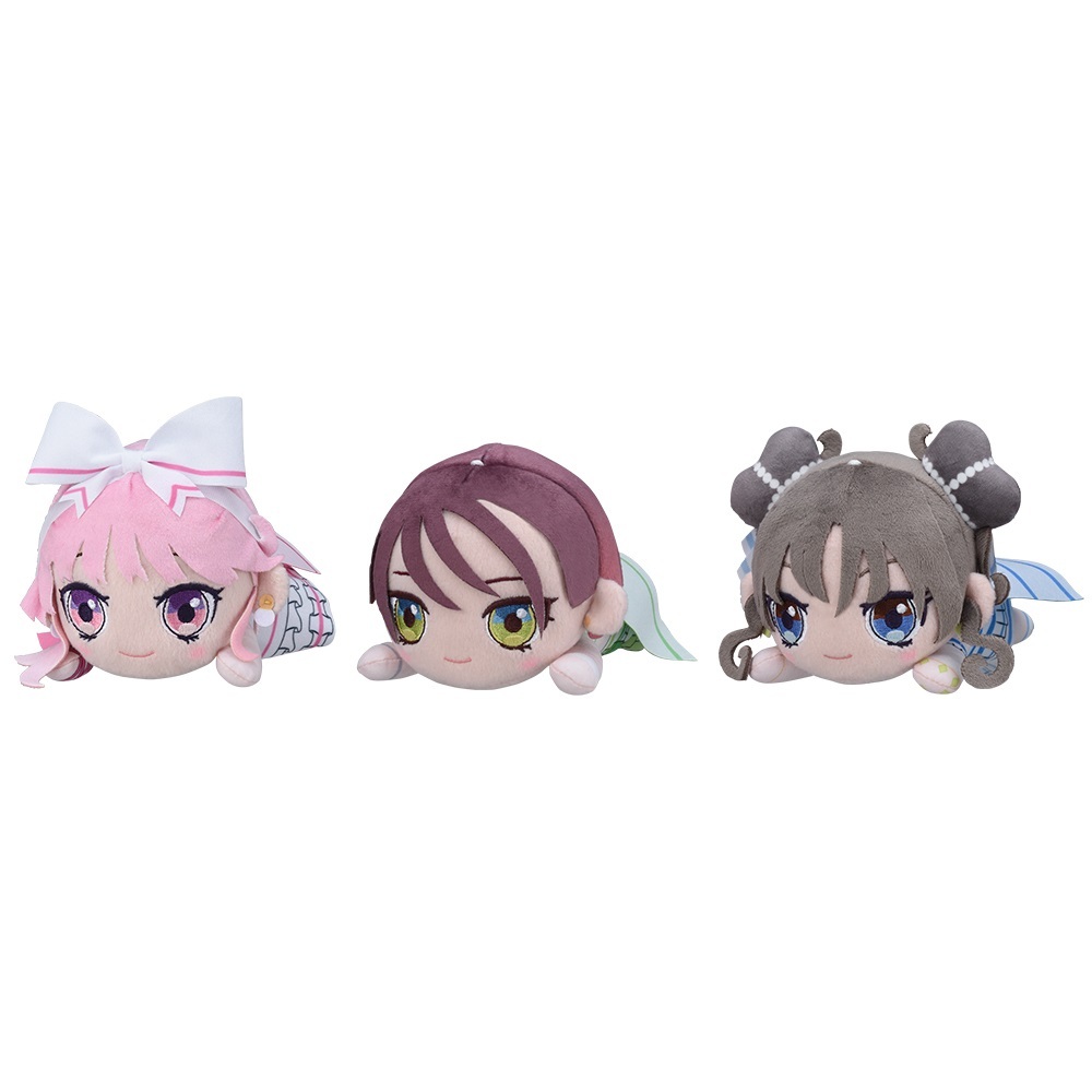 前橋ウィッチーズ 寝そべりぬいぐるみ Vol.1 全3種セット 赤城ユイナ 北原キョウカ 上泉マイ