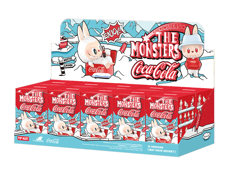★★★新品未開封　POPMART THE MONSTERS コカ・コーラ シリーズ1BOX（10個入り）LABUBU　(ラブブ)　TYCOCO　(タイココ)）LABUBU 　★★★
