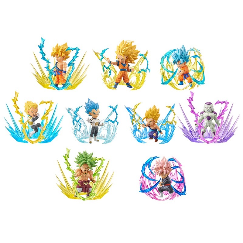 ドラゴンボール超 ワールドコレクタブルフィギュア BURST 全9種セット