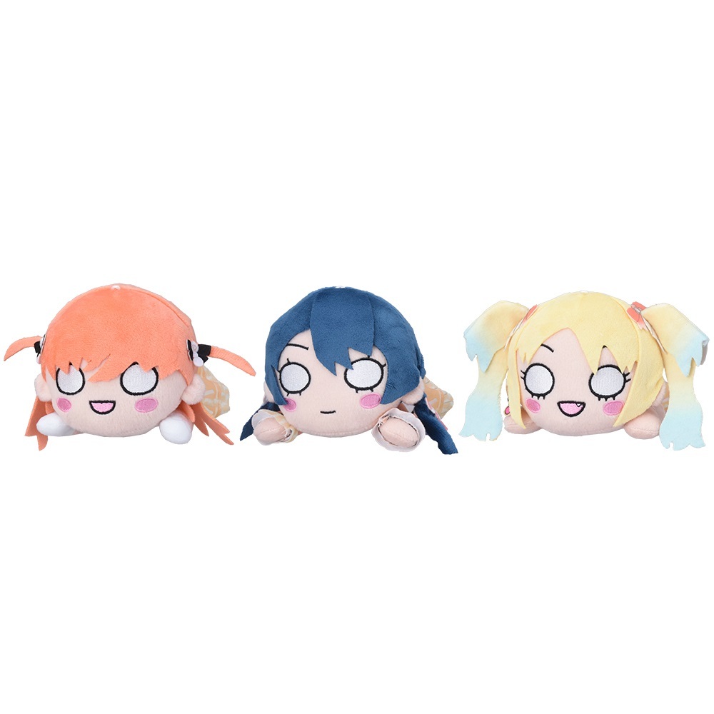 ラブライブ！ 蓮ノ空女学院スクールアイドルクラブ 寝そべりぬいぐるみ Bloom the smile, Bloom the dream! Vol.1 全3種セット 日野下花帆 村野さやか 大沢瑠璃乃