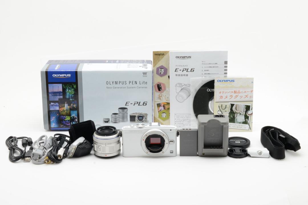 OLYMPUS オリンパス PEN E-PL6 レンズキット ミラーレスカメラ