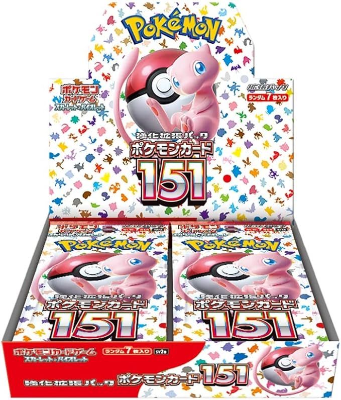 ポケモンカードゲーム スカーレット&バイオレット 強化拡張パック 「ポケモンカード151」 新品未開封