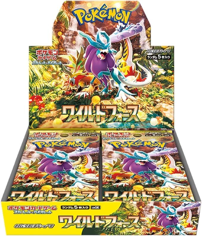 ポケモンカードゲーム スカーレット＆バイオレット 拡張パック ワイルドフォース BOX　新品未開封
