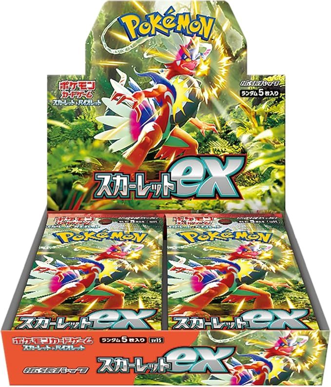 ポケモンカードゲーム スカーレット&バイオレット 拡張パック スカーレットex BOX 新品未開封