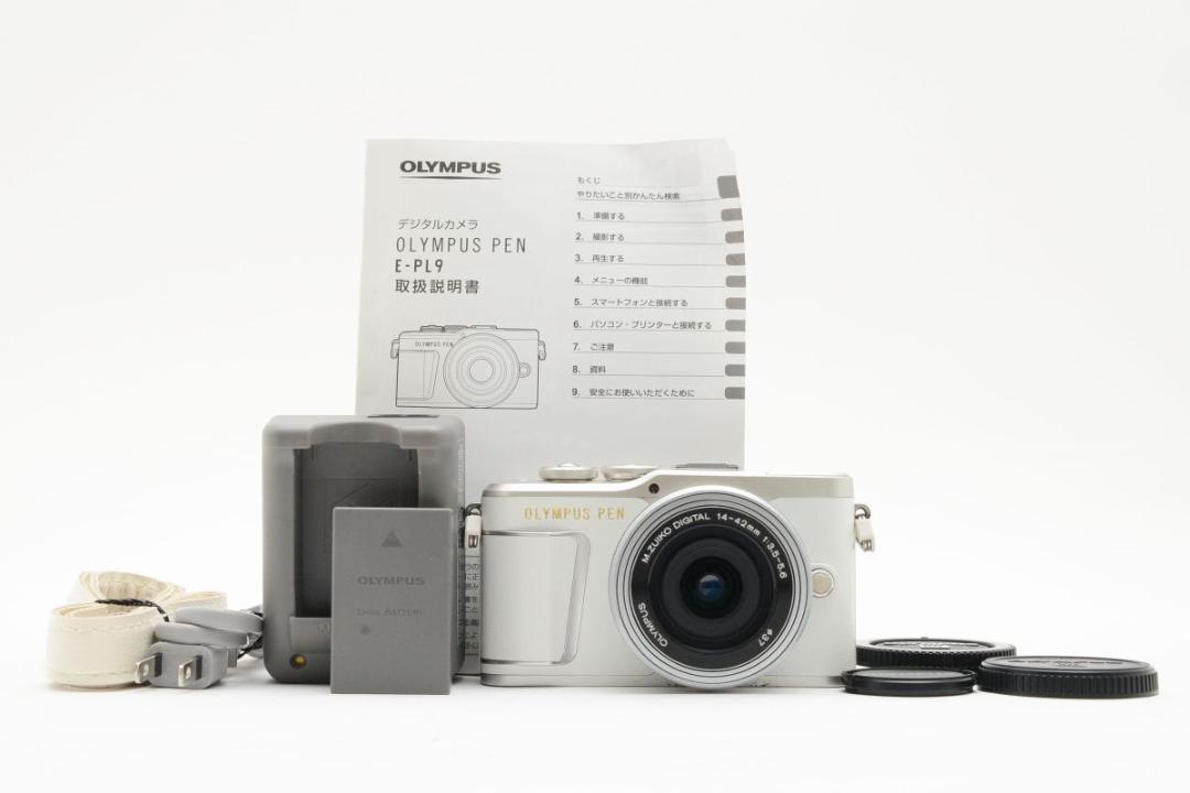 【美品】 OLYMPUS オリンパス PEN E-PL9 ミラーレス一眼カメラ