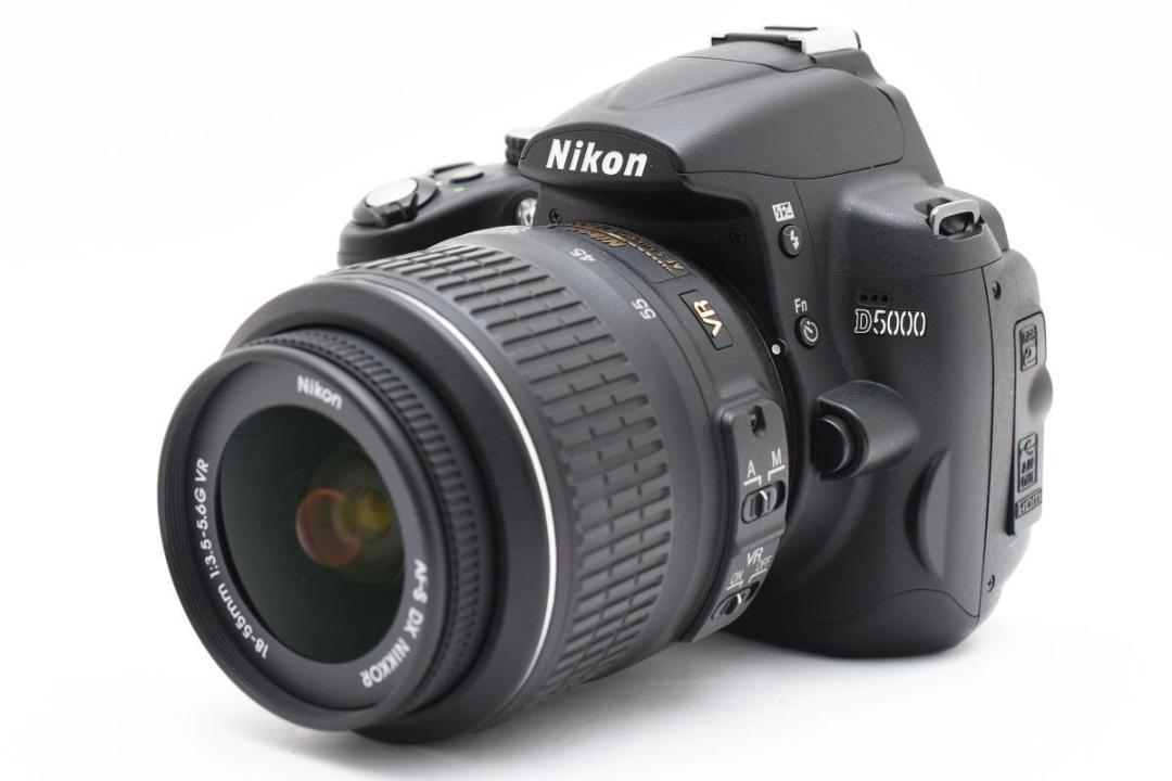 【動作好調】 Nkon ニコン D5000 レンズキット デジタル一眼カメラ