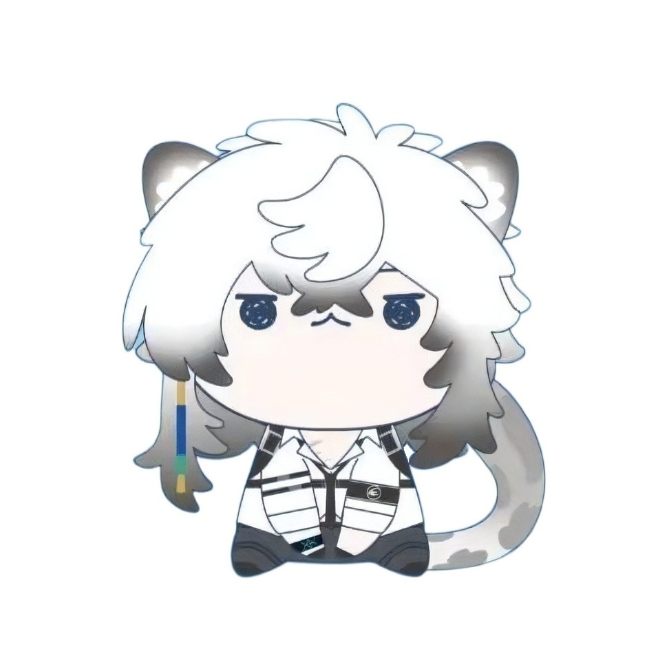 アークナイツ もちぴこぬいぐるみ シルバーアッシュ