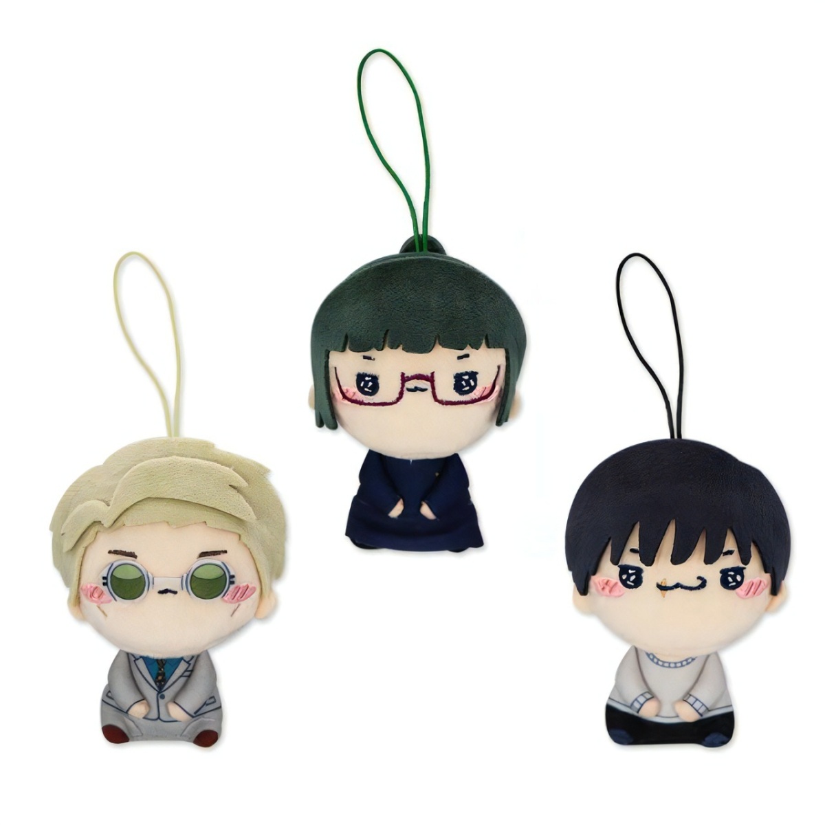 TVアニメ 呪術廻戦 もちぴこマスコット③ 全3種セット 禪院真希 七海建人 伏黒甚爾