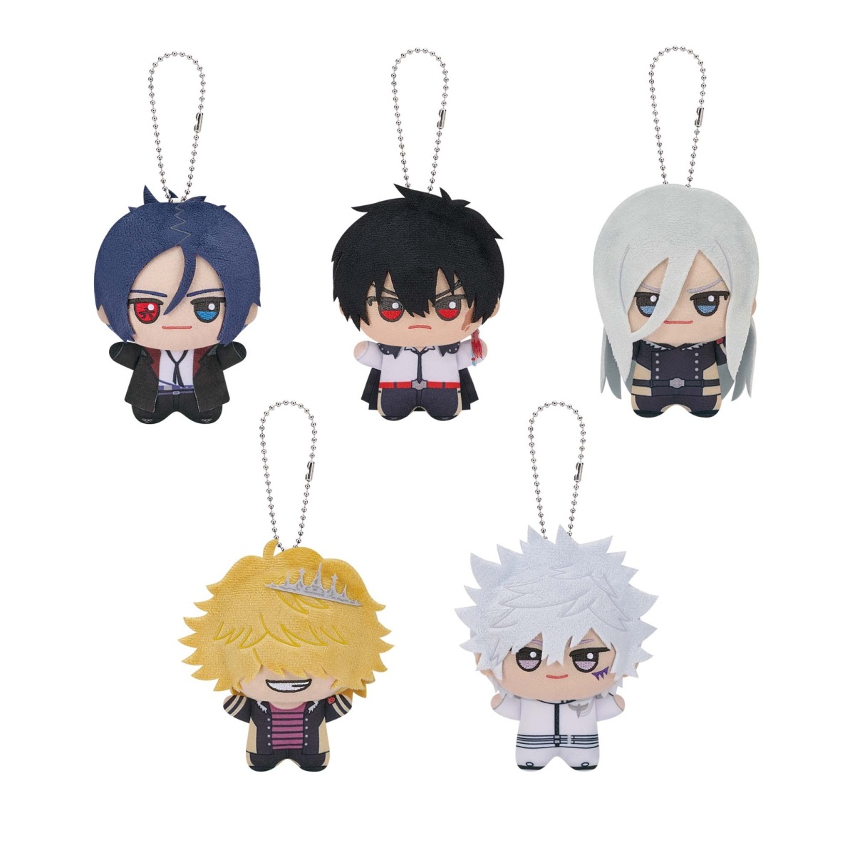 家庭教師ヒットマンREBORN！ ちびぐるみ vol.2 全5種セット 六道骸 XANXUS スクアーロ ベルフェゴール 白蘭