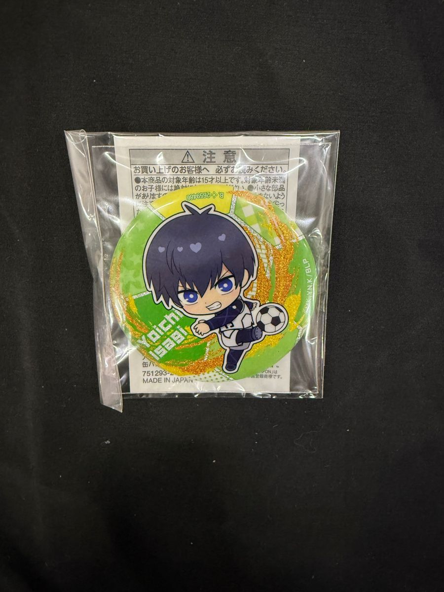 ブルーロック ぷにとっぷ あそーとこれくしょん 潔世一 缶バッジ