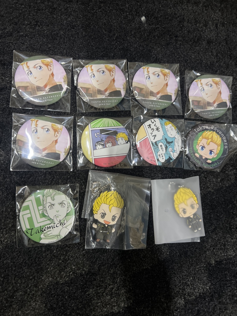 東京リベンジャーズ　花垣武道　缶バッジ　まとめ売り