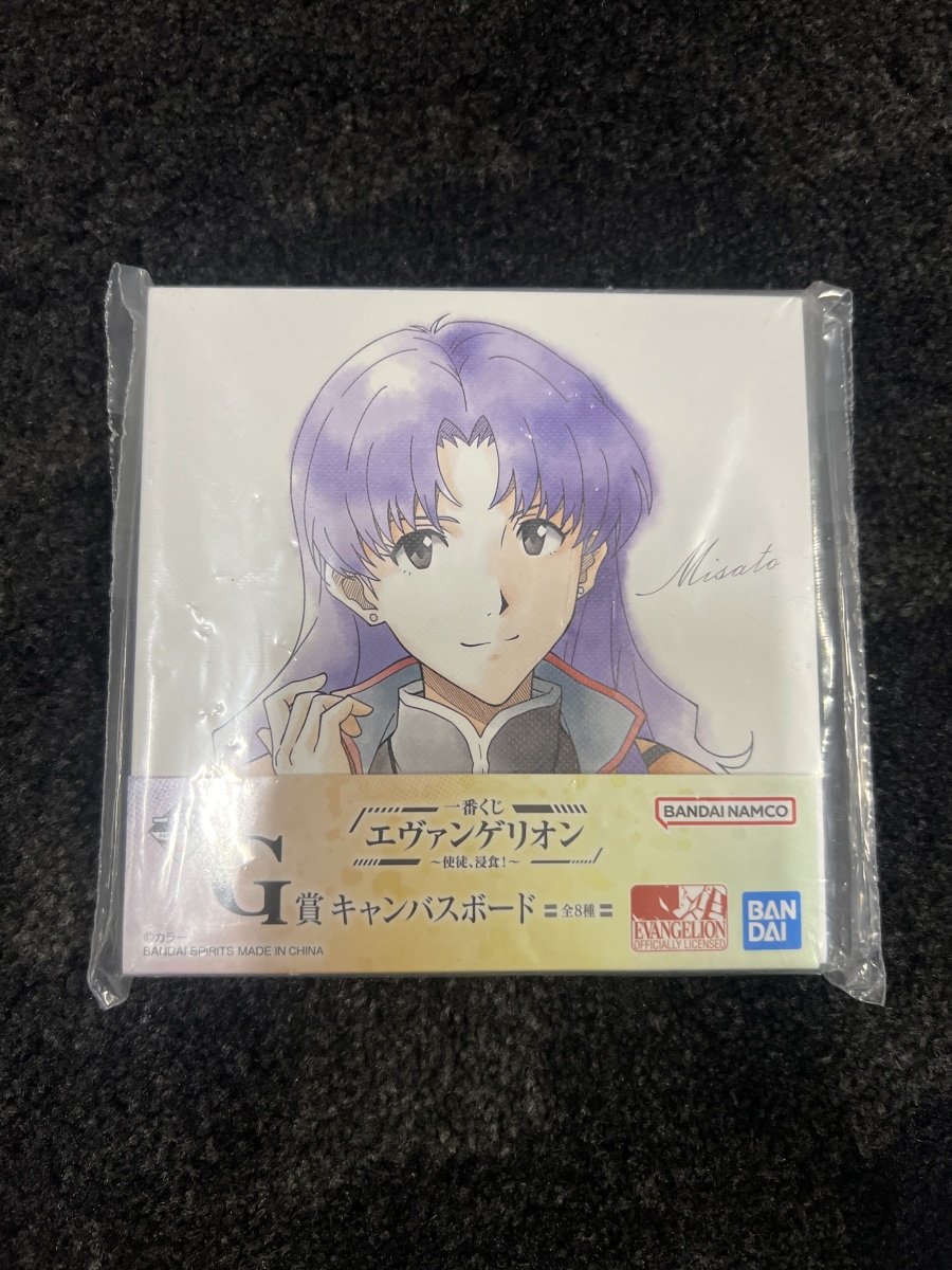 一番くじ エヴァンゲリオン～使徒、浸食！～ G賞 キャンバスボード　葛城ミサト