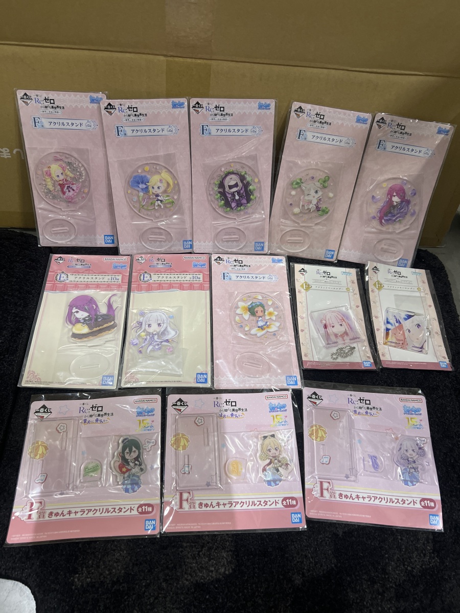 Re:ゼロから始める異世界生活 アクリルスタンド　セット
