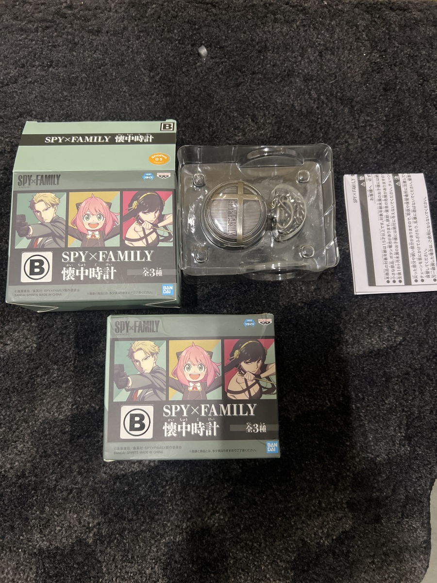 SPY×FAMILY 懐中時計　2点セット