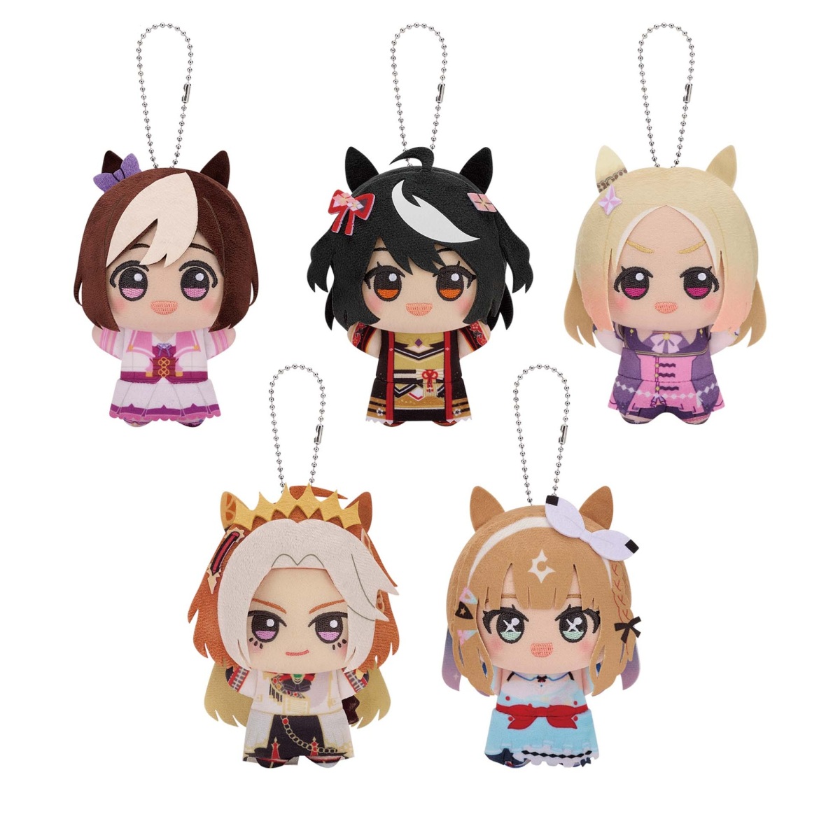 ウマ娘 プリティーダービー ちびぐるみ vol.1 全5種セット スペシャルウィーク キタサンブラック ナリタトップロード オルフェーヴル アーモンドアイ