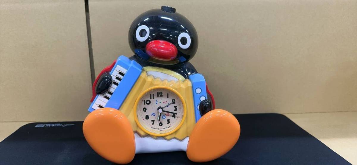 EDITOY ピングー おしゃべり 目覚まし時計 中古 動作確認済み PINGU レア 入手困難 希少