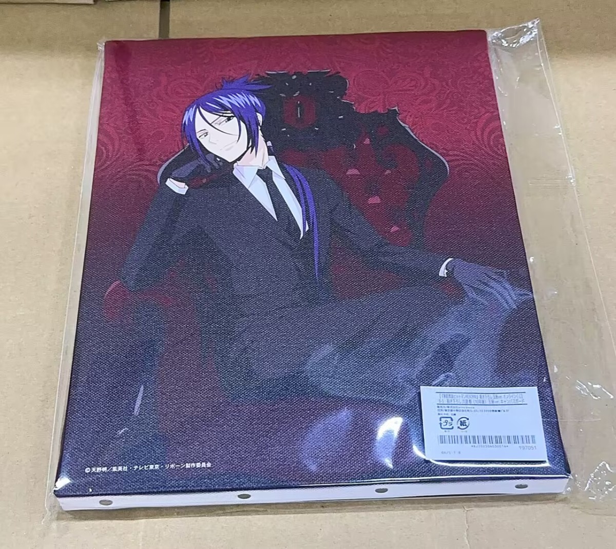 家庭教師ヒットマンREBORN! 描き下ろし玉座ver.六道骸キャンバスボード