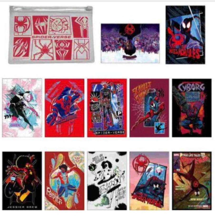 ケース付きポストカードセット ポストカード スパイダーマン