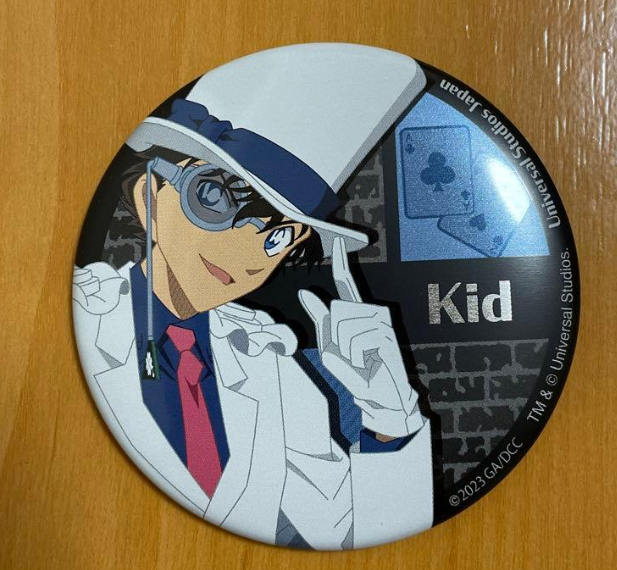 怪盗キッド　缶バッジ	