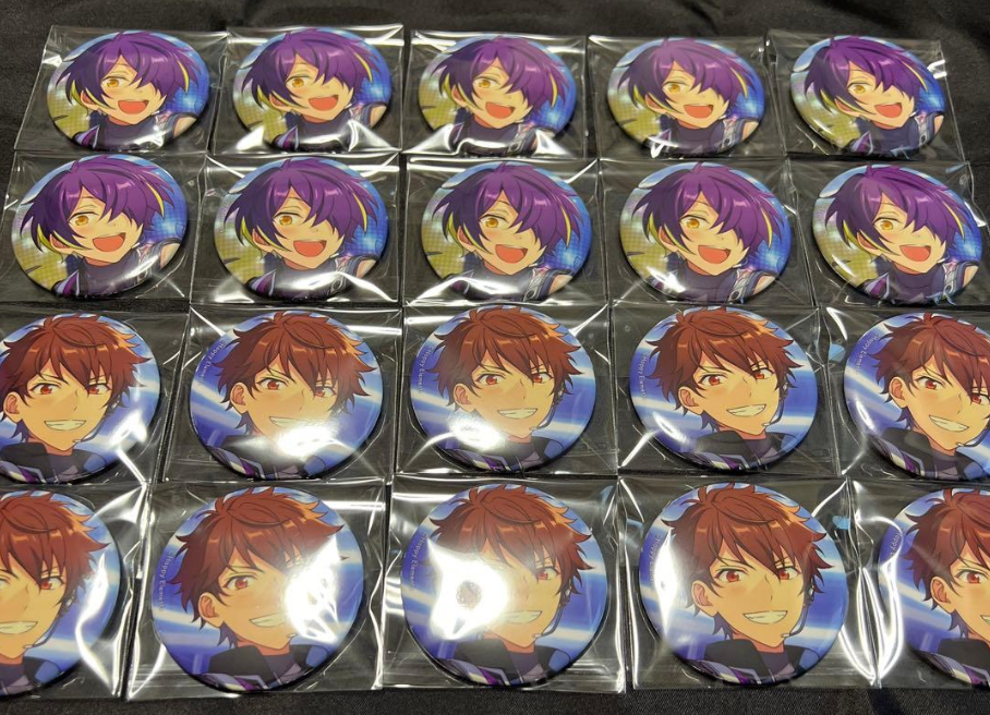 あんさんぶるスターズ　あんスタ　イベコレ　缶バッジ　守沢千秋、仙石忍　20点