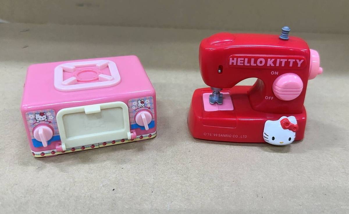 サンリオ ハローキティ ミシン＆オーブン おままごと 2点セット レトロ