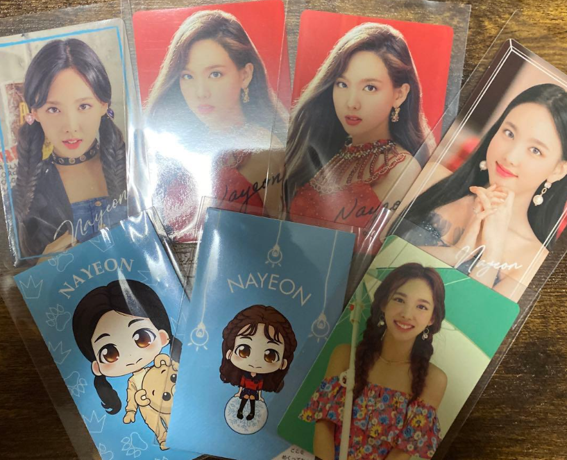 TWICE ナヨン トレカセット　７枚