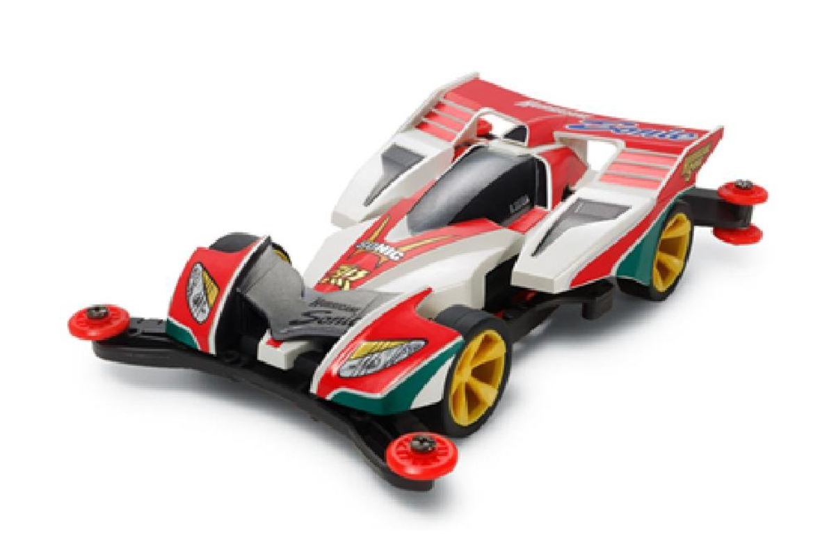 タミヤ フルカウルミニ四駆シリーズ No.41 ハリケーンソニック プレミアム ARシャーシ 19441 ホワイト