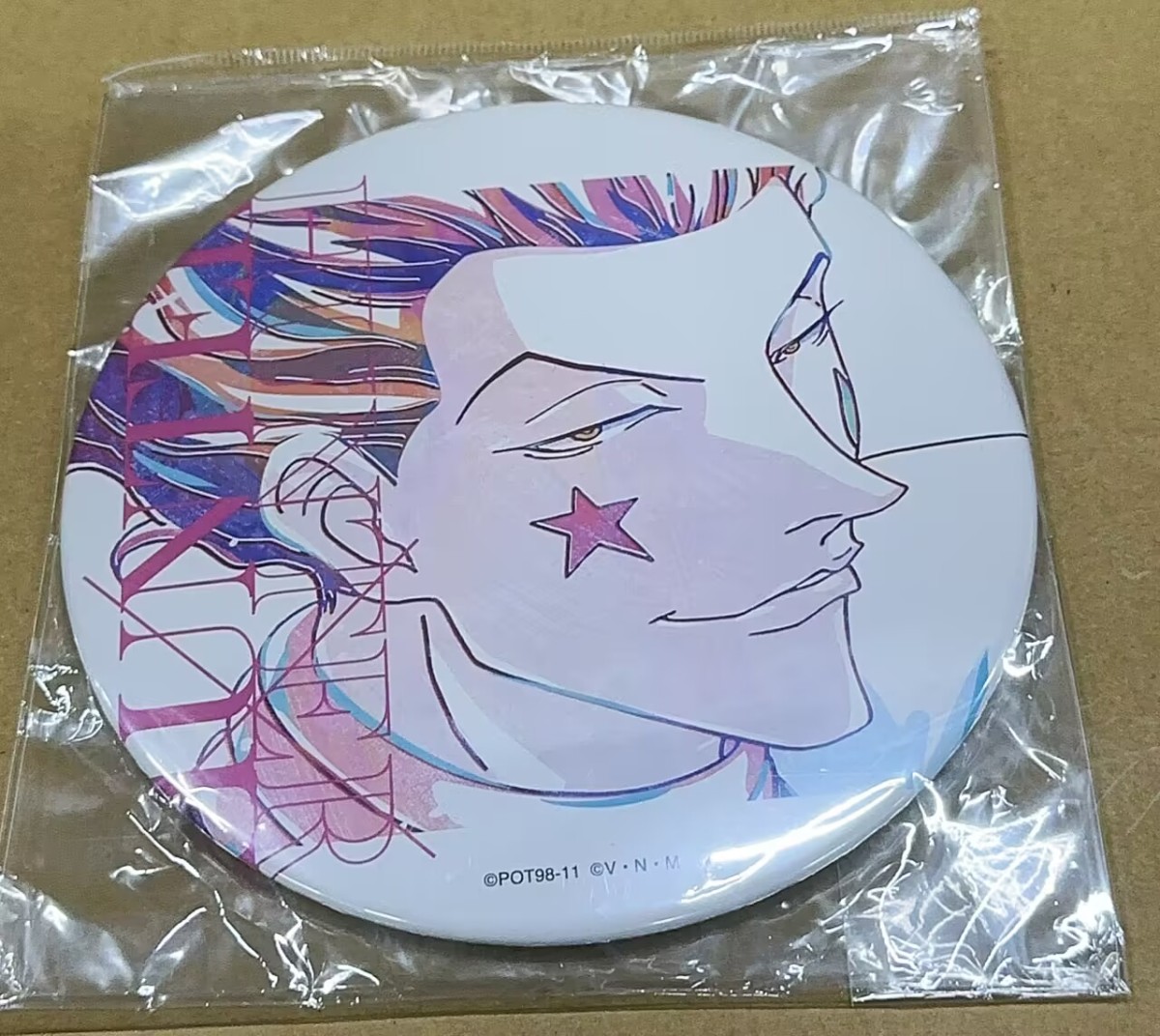 HUNTER×HUNTER ヒソカ Ani-Art BIG缶バッジ[アルマビアンカ]