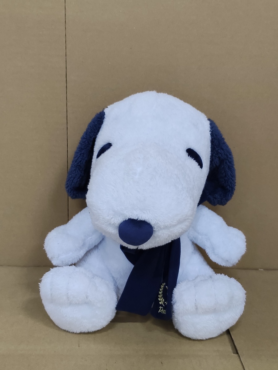 SNOOPY ぬいぐるみ リボン付き