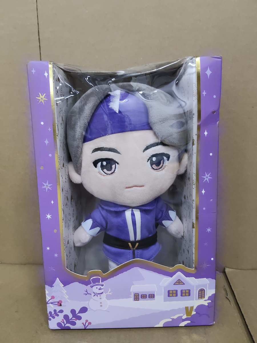 TinyTAN V ぬいぐるみ Purple Holidays