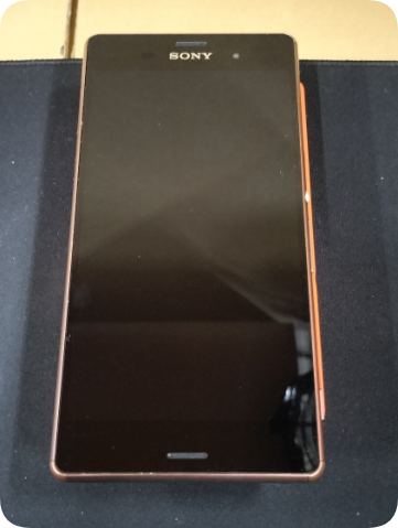 【中古品】Xperia Z3 SO-01G docomo ゴールド 本体
